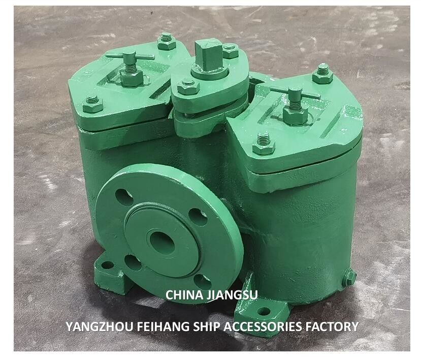 FH16032 CB/T425 Estiradores duplex de óleo, incluindo elementos de filtro com ligação a flanges