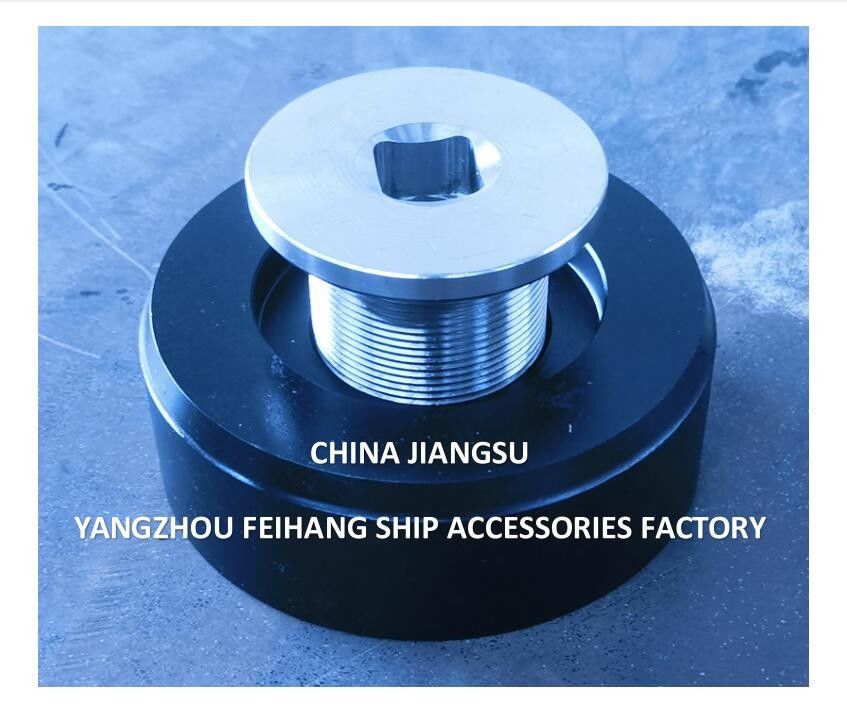 FeiHang AO62-45N Plug de fundo marinho Plug de diâmetro 62mm Placa de fundo H-45mm aço inoxidável para tanque de óleo