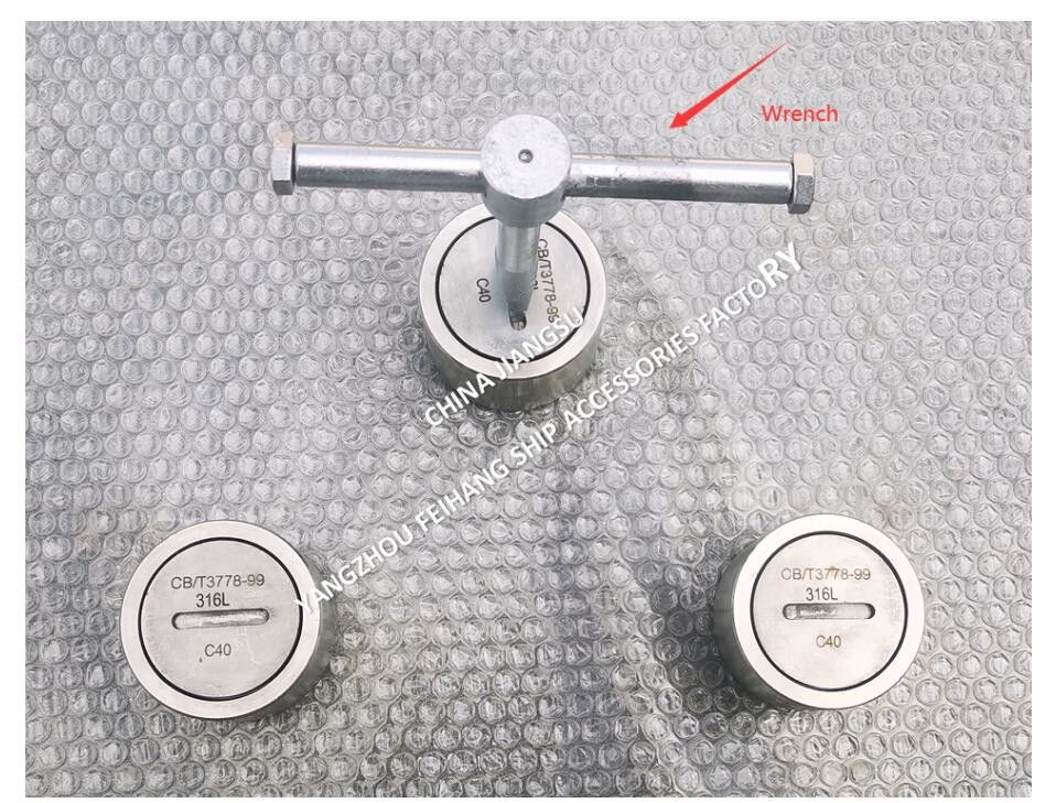 Tubos de ressonância de aço fundido/aço inoxidável C40 CB/T3778 73 mm OD 50 mm ID M45*3.0 Filamento