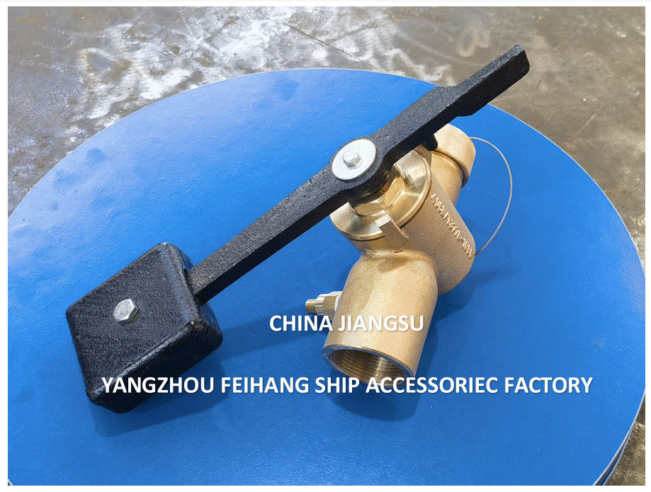 Feihang Sounding Cock-Sounding Bronze Self-Closing Valve Model FH40 Cb/T3778-1999 Termas roscadas