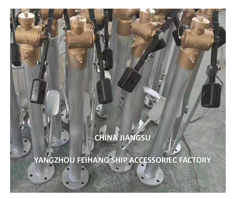 CB/T3778-1999 Válvula de auto-fechamento com pedal de pé para tubulação