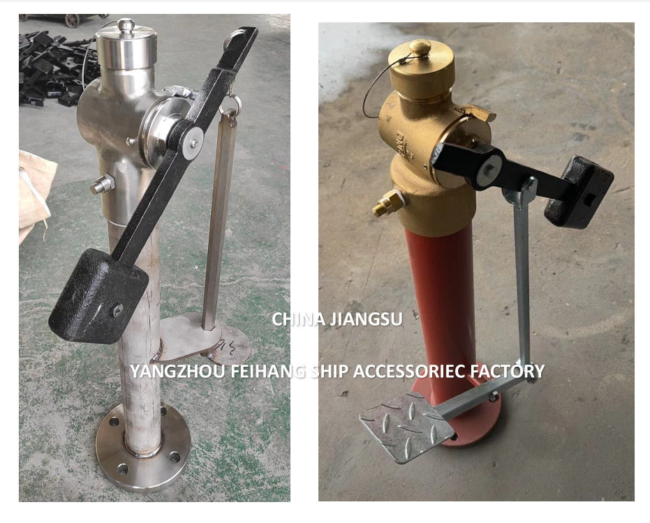 CB/T3778-1999 Válvula de auto-fechamento com pedal de pé para tubulação