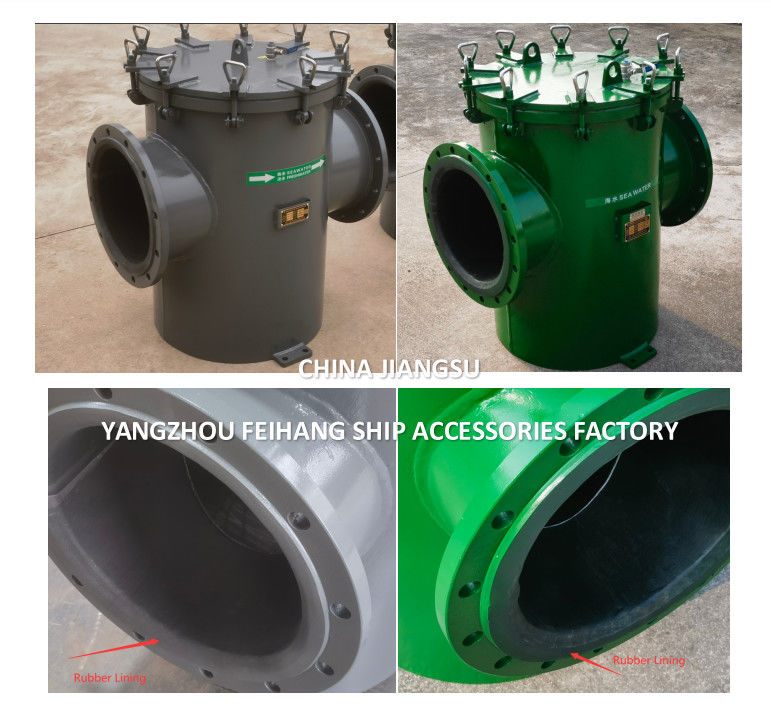 Estripador de água de mar único com revestimento de borracha AS350 CB/T497-94 -FEIHANG MARINE