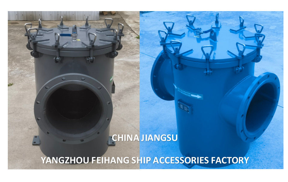 Fornecer Filtro de Água de Mar de Bomba de Mar com Borracha, Filtro de Água de Mar de Inalação AS350 CB/T 497-94 -Feihang Marine
