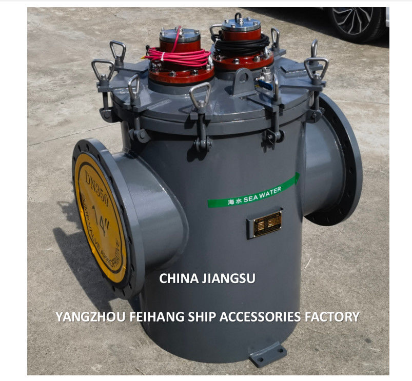 Estiradores de água marinha modelo AS350 CB/T497-2012 Acero carbono galvanizado com sistema de prevenção de crescimento marinho