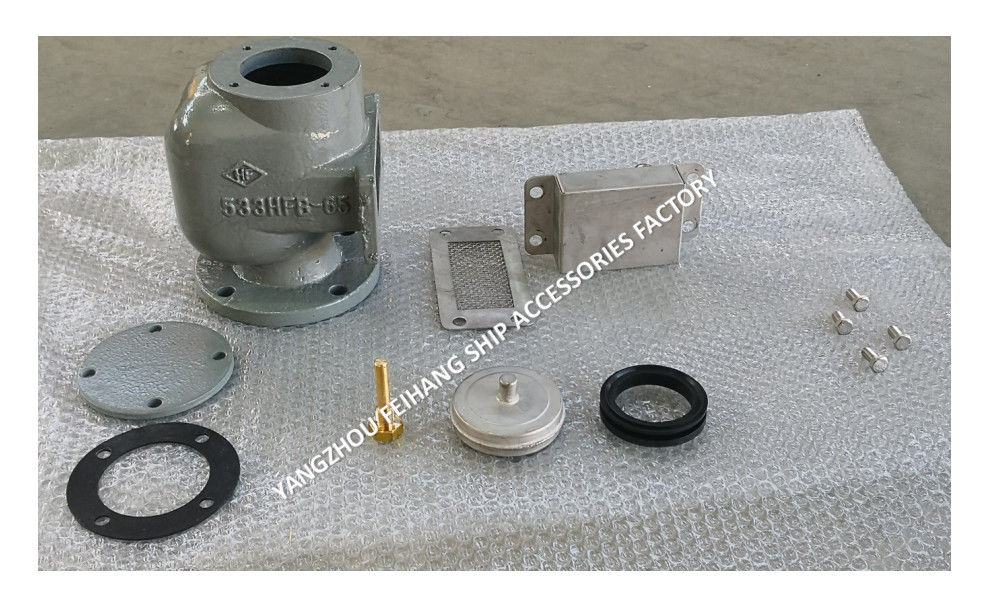 533HFB-DN65 HEAD VENTAR COMPLETE NO.533HFB-65A HEAD VENTAR PARA Sala de som