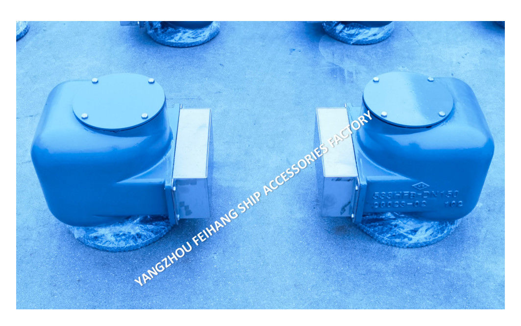 TÍPICO FLUTO DE TANCO DE BALLAST DE CABEÇA DE ARA MARINA NODULÁRIA de ferro fundido MODELO 533HFB-150A Cinza média para tanques de lastro