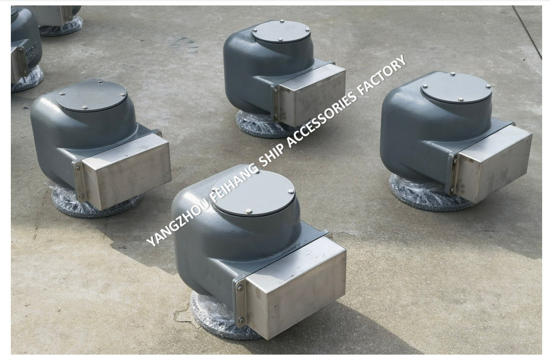 TÍPICO FLUTO DE TANCO DE BALLAST DE CABEÇA DE ARA MARINA NODULÁRIA de ferro fundido MODELO 533HFB-150A Cinza média para tanques de lastro