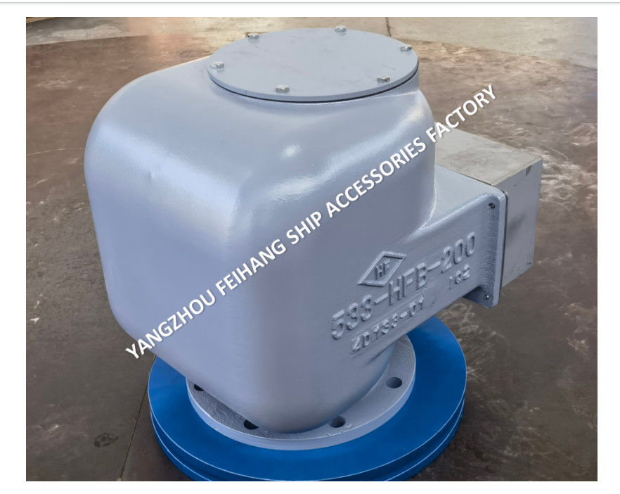 533hfb-200 Cabeça de ventilação de ar com Sus316l Flotador para tubos de ar Conexão de flange de corpo de ferro fundido