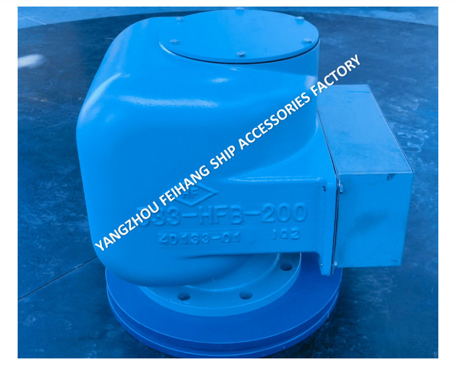 533hfb-200 Cabeça de ventilação de ar com Sus316l Flotador para tubos de ar Conexão de flange de corpo de ferro fundido