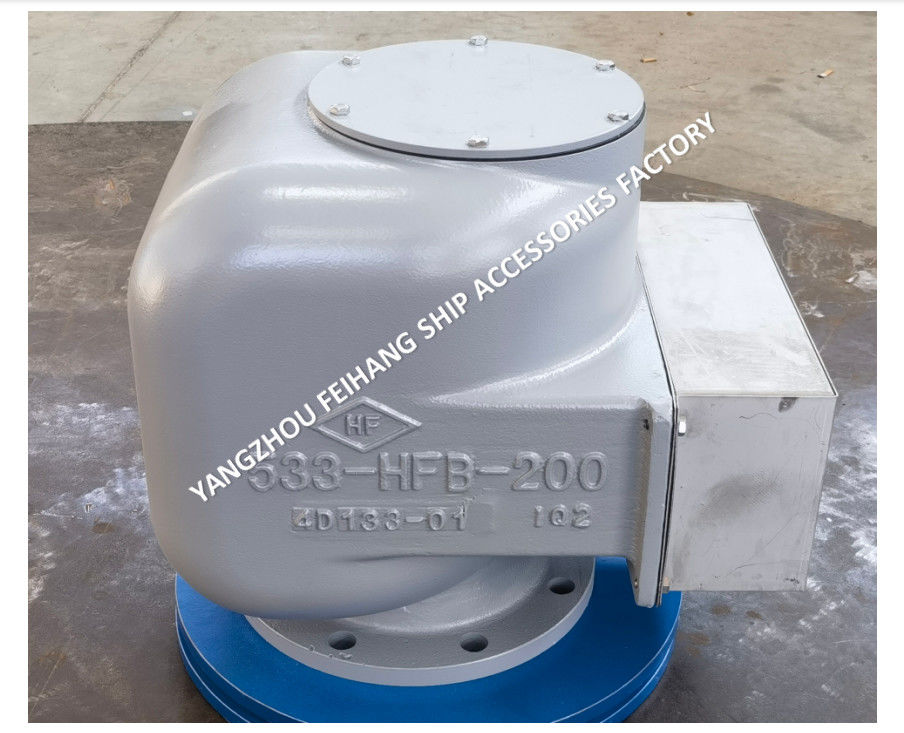 Cabeça de ventilação de ar marinha conjunto completo 533HFB-200A Corpo Ferro Dúctil Com Float de Aço Inoxidável