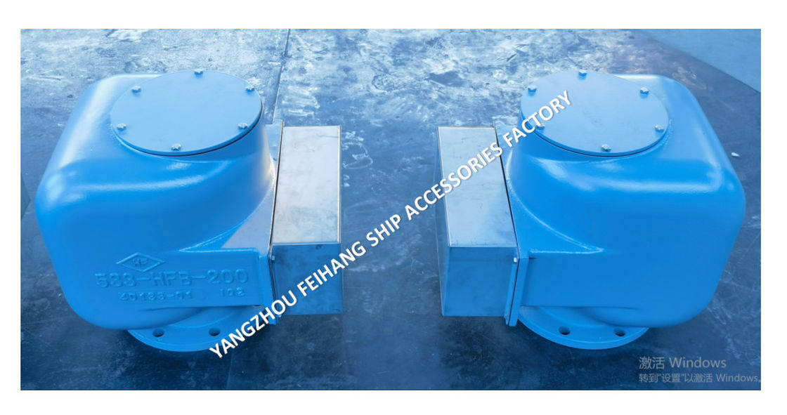 533hfb-200 Cabeça de ventilação de ar com Sus316l Flotador para tubos de ar Conexão de flange de corpo de ferro fundido