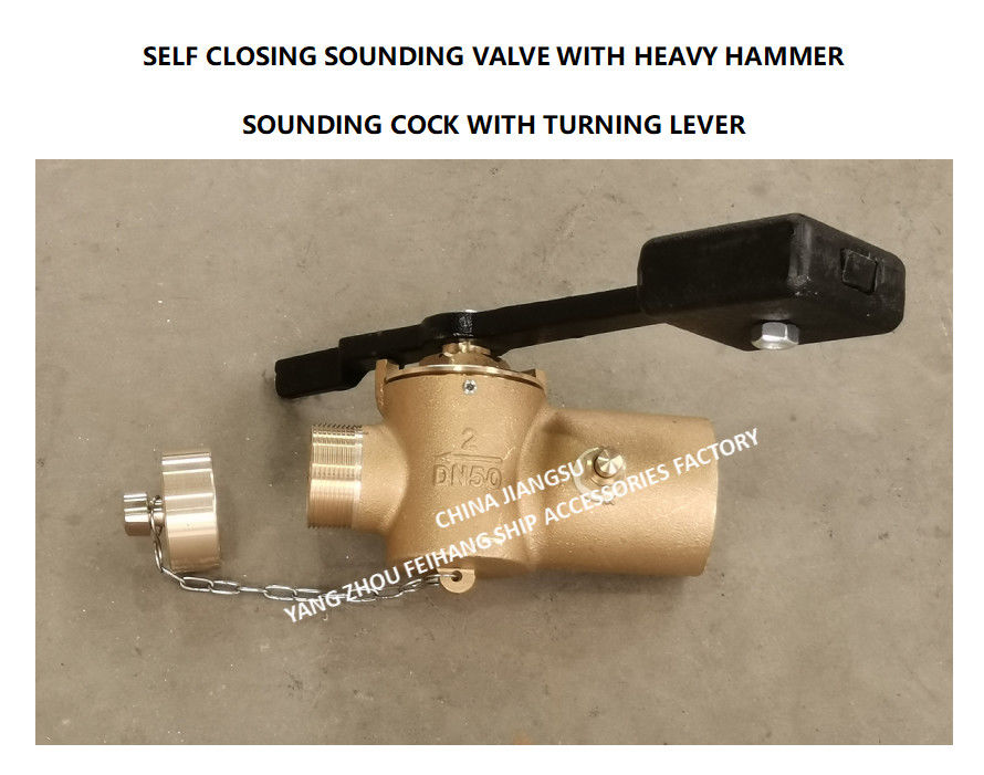 DN50 CB/T3778-99 Válvula de ressonância de auto-fechamento