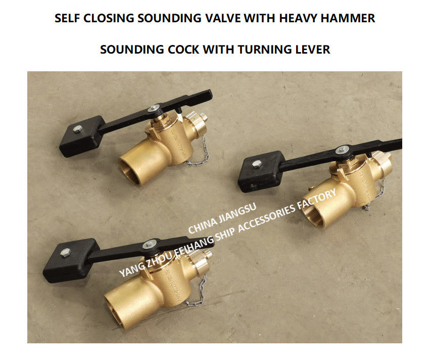 Válvula de auto fechamento de profundidade de ressonância de bronze DN50 CB/T3778-99