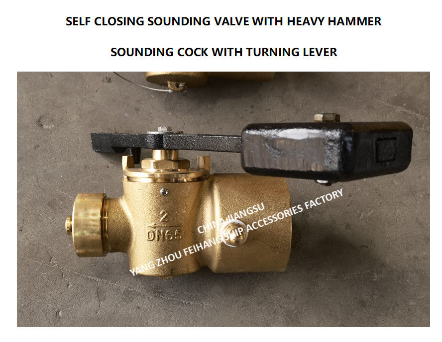 Válvula de auto fechamento de profundidade de ressonância de bronze DN50 CB/T3778-99