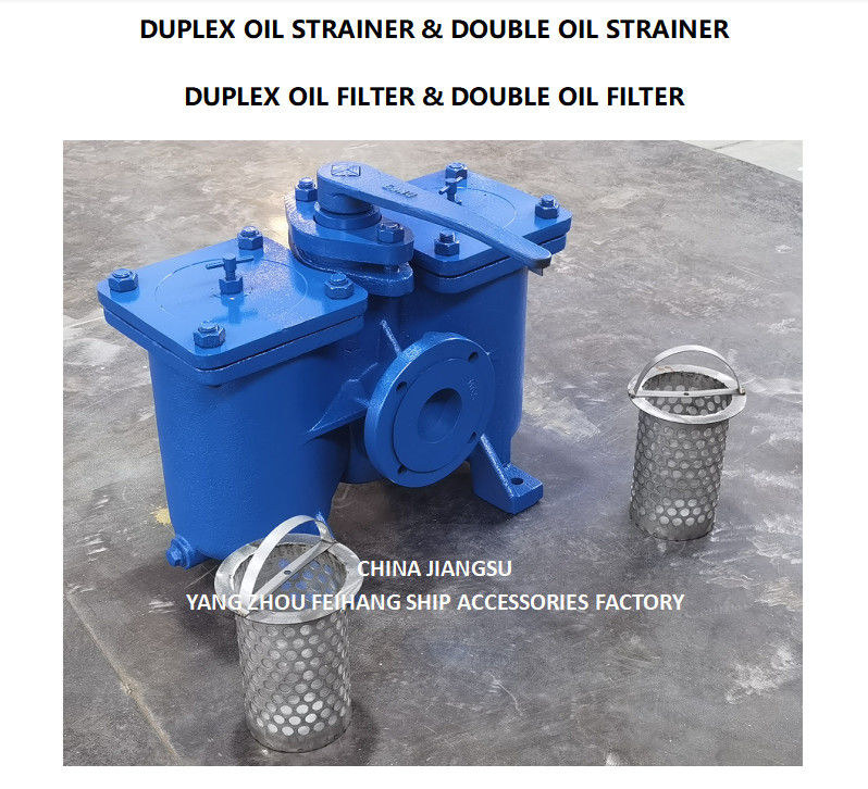 DN65 MODELO DE SUCÇÃO DA BOMPA DE ÓLEO DE FUEL DUPLEX STRAINERS / FILTERS AS65-0.75/0.26 CB/T425-94