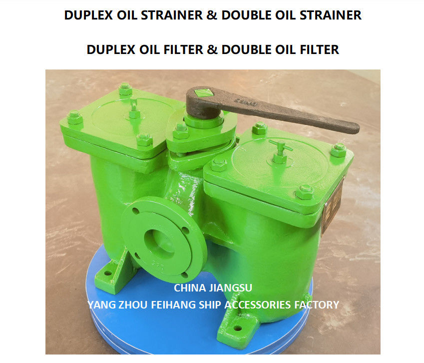 DN65 MODELO DE SUCÇÃO DA BOMPA DE ÓLEO DE FUEL DUPLEX STRAINERS / FILTERS AS65-0.75/0.26 CB/T425-94