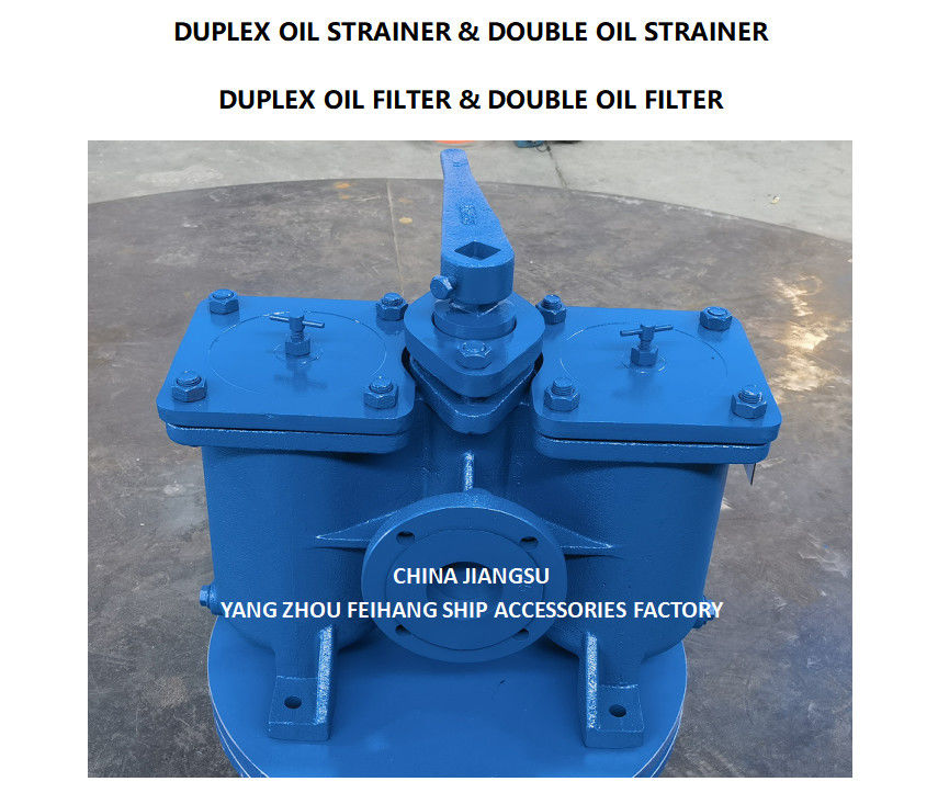DN65 MODELO DE SUCÇÃO DA BOMPA DE ÓLEO DE FUEL DUPLEX STRAINERS / FILTERS AS65-0.75/0.26 CB/T425-94