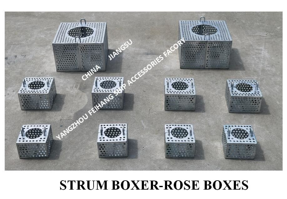 Filtro Rose Box Marine para linha de bilge FH-100A JIS F7206 Malha-10mm