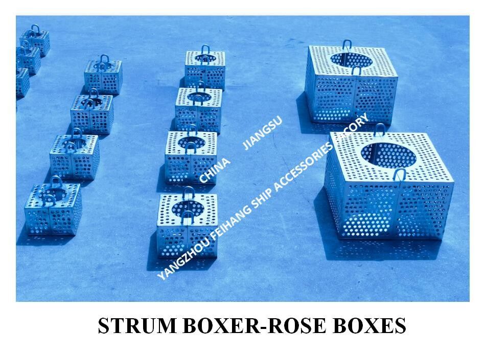 Filtro Rose Box Marine para linha de bilge FH-100A JIS F7206 Malha-10mm