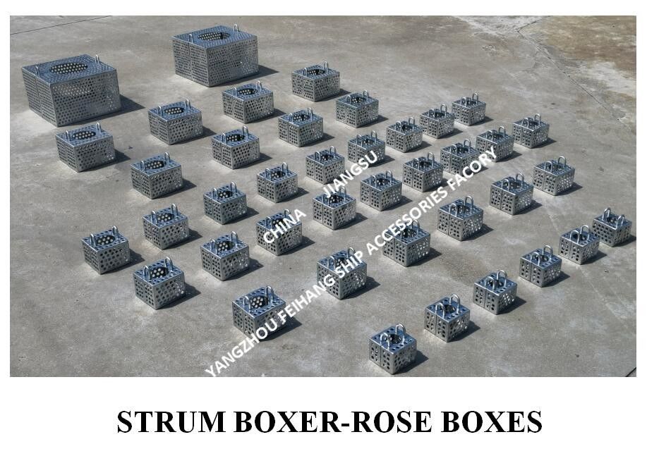 Filtro Rose Box Marine para linha de bilge FH-100A JIS F7206 Malha-10mm
