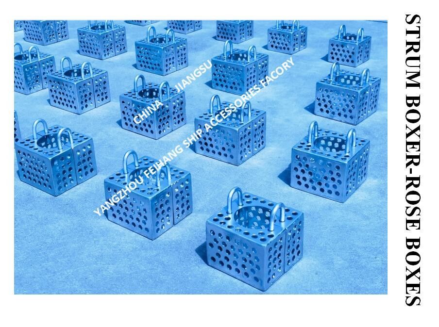 Caixas de rosas marinhas de chapa de aço inoxidável para linha de bilge Fh-150A JIS F7206 Malha-10mm