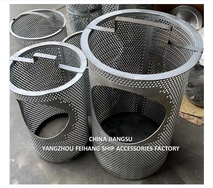 China Aço Inoxidável Mar Filtro Peito Mar Strainers Fornecedor Feihang Marine
