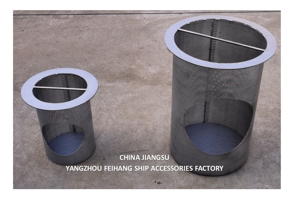 China Aço Inoxidável Mar Filtro Peito Mar Strainers Fornecedor Feihang Marine