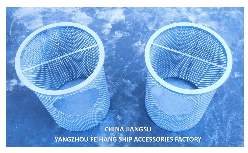 FILTROS PARA CAIXAS DE MAR & Filtros de Caixa de Mar Para Filtro de Água do Mar, Corpo em Aço Inoxidável. Diâmetro do Furo da Malha 3mm
