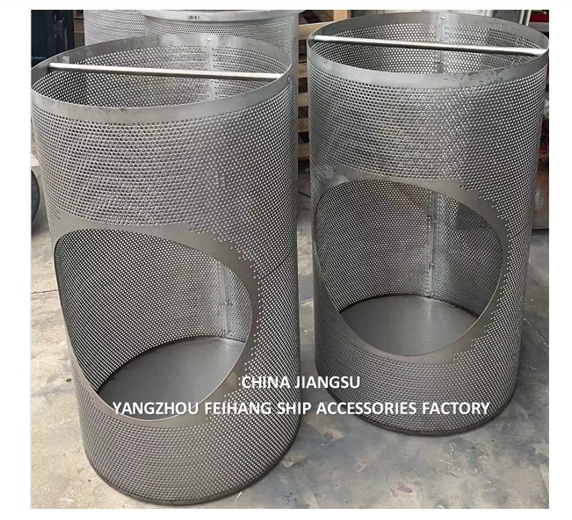 China Aço Inoxidável Mar Filtro Peito Mar Strainers Fornecedor Feihang Marine