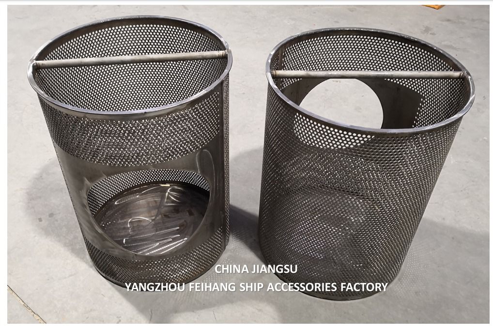 FILTROS PARA CAIXAS DE MAR & Filtros de Caixa de Mar Para Filtro de Água do Mar, Corpo em Aço Inoxidável. Diâmetro do Furo da Malha 3mm