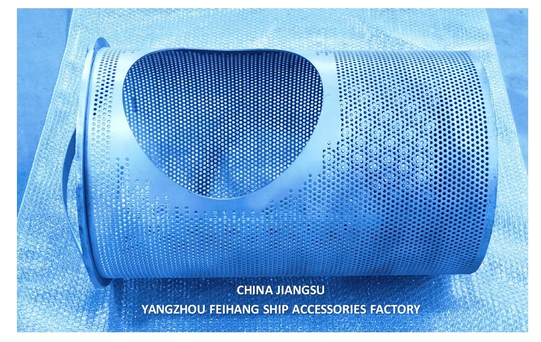 FILTROS PARA CAIXAS DE MAR & Filtros de Caixa de Mar Para Filtro de Água do Mar, Corpo em Aço Inoxidável. Diâmetro do Furo da Malha 3mm
