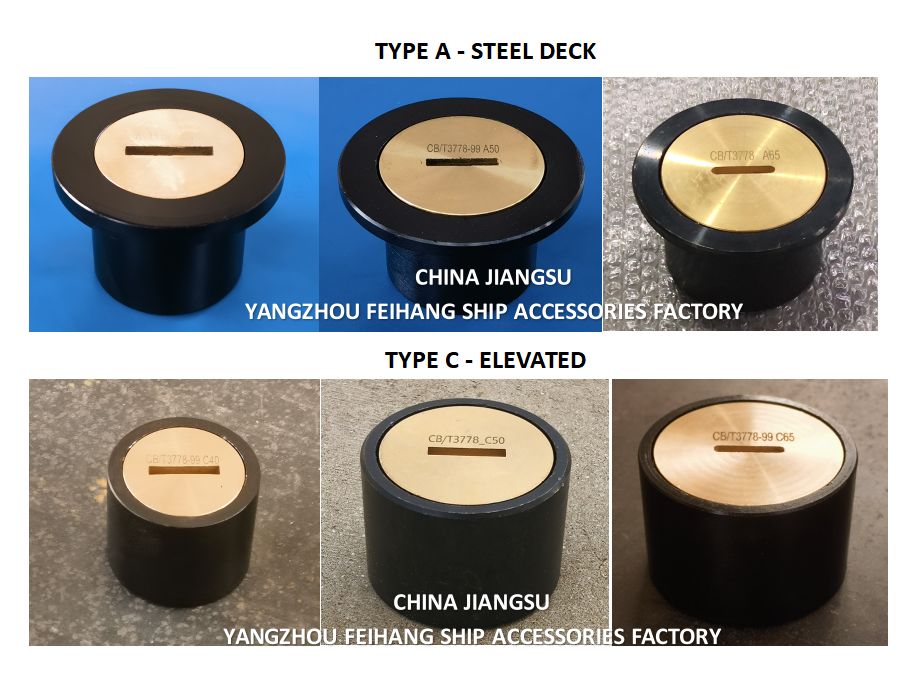 CB Normas de concepção de cabeça de tubo de sondagem em aço fundido ou aço inoxidável