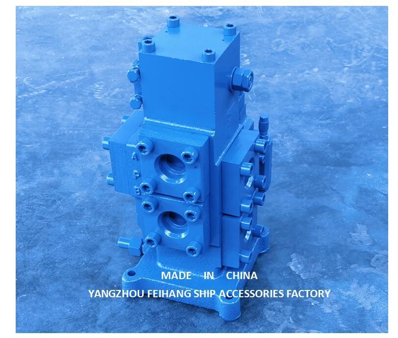 Válvula de Controle do Guincho Modelo CSBF-G40 - Válvulas de Controle Hidráulico Modelo CSBF-G40 Tamanho Dn32, Vazão 450l/min, Pressão 25MPa, Operação Manual