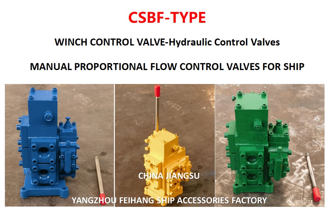 Simbolizador diferente para a válvula de controlo do guincho modelo CSBF-G32 e a válvula de controlo hidráulica modelo CSBF-G32