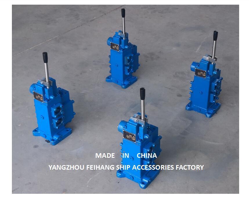 BLOCO DE CONTROLE DO GUINCHO 35SFRE VÁLVULA DE CONTROLE CONTROLE MANUAL DO CABRESTANTE VÁLVULAS DE CONTROLE DE FLUXO PROPORCIONAL PARA NAVIOS MODELO 35SFRE-MO40-H3