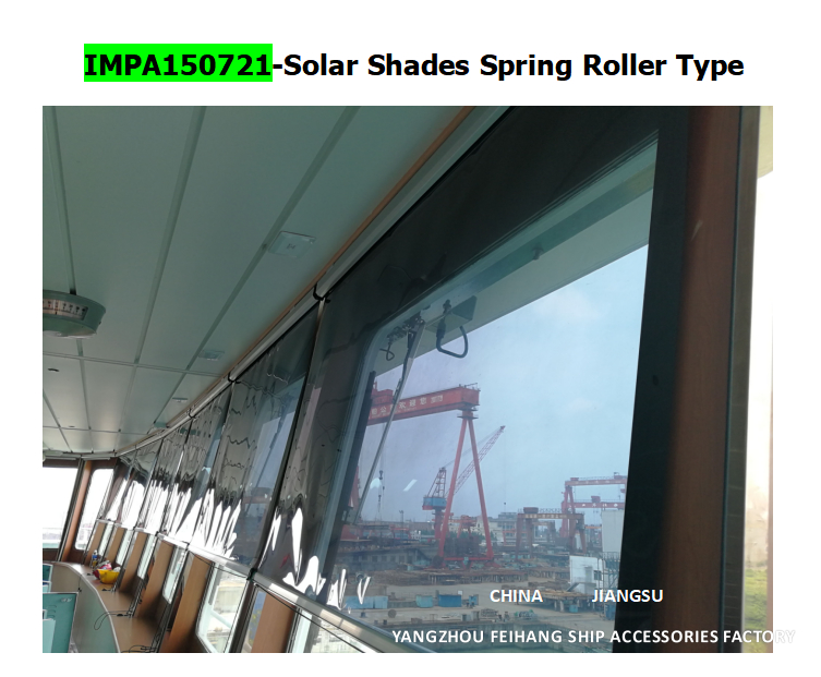 Sombra e protetores solares para janelas de navios para navios Material do quadro de alumínio-alimento Películas de cor ouro, prata, cinza, bronze