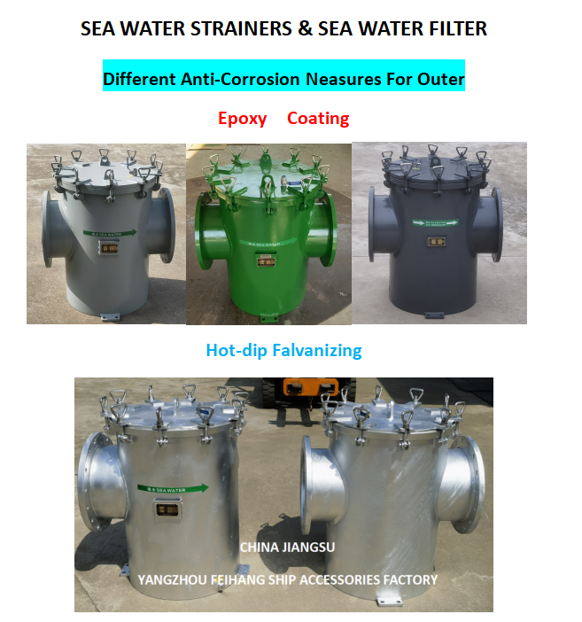 Descrição do Produto Para Filtros de Água do Mar Modelo AS300 CB/T497 - Filtro de Água Grossa AS300 CB/T497