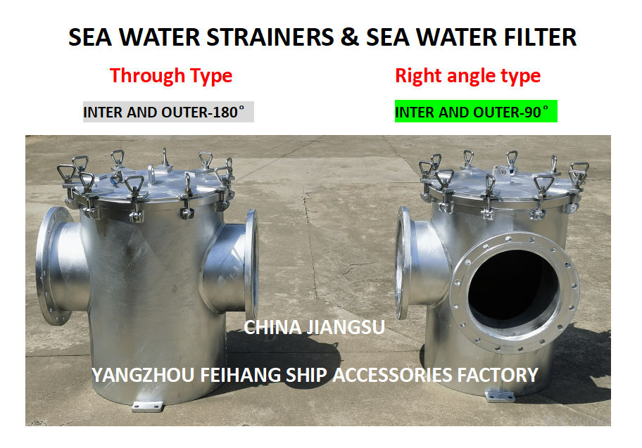 Corrosion Prevention For AS300 CB/T497Marine Seawater Filter - Coarse Water Filter - Suction Coarse Water Filter