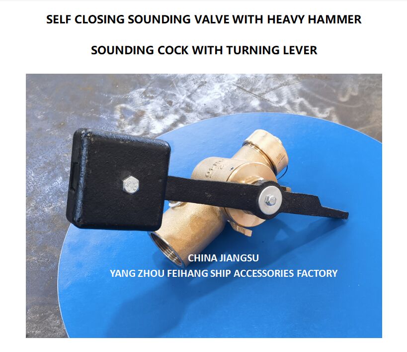 Válvula de Fechamento Automático DIN 86120 FH-40A CB/T3778-99 para Tubo de Sonda - FeiHang Marine