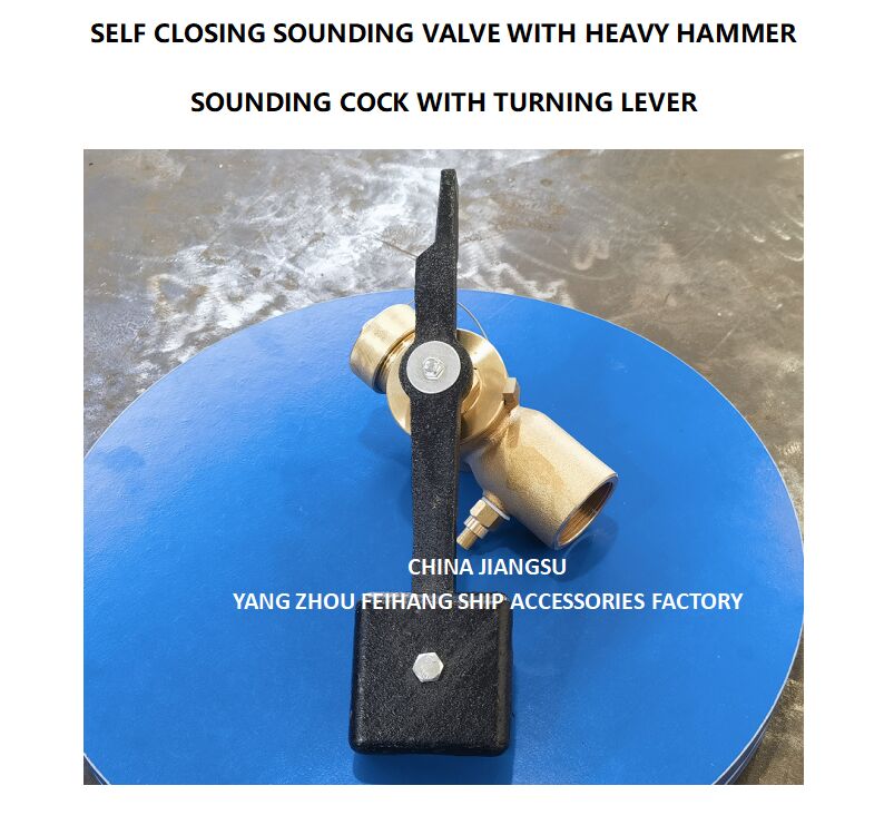 FH-40A CB/T3778-99 COCCO DE SOUNDING COM LAVAGEM DE VIRTAÇÃO PN2.5 Material - Cobre com extremo interno do fio BSP e vara giratória de 360°