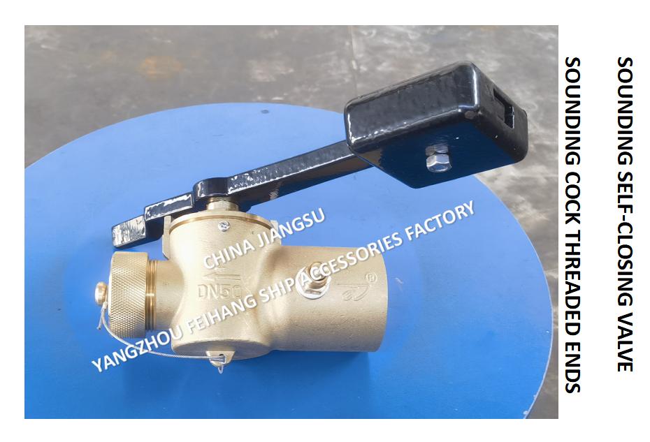 DN50A CB/T3778-99 SOUNDING COCK WITH TURNING LEVER China Sounding Self-Closing Valve Supplier - FeiHang Marine