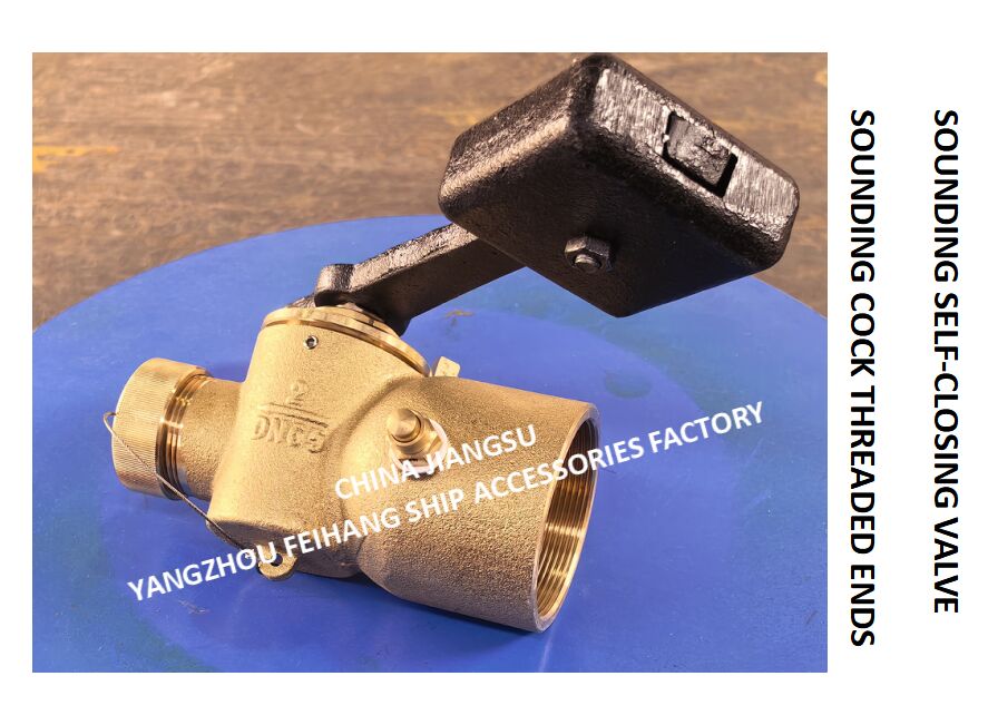 Válvula de Sondagem Auto-Fechante China DN65 CB/T3778-99 & TORNEIRA DE SONDAGEM COM ROSCA & Torneira Auto-Fechante para Tubo de Sondagem Fornecedor - FeiHang Marine