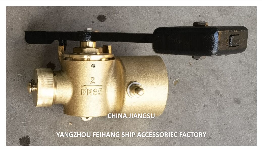 TORNEIRA DE TUBO DE SINALIZAÇÃO AUTOFECHÁVEL E VÁLVULA DE TUBO DE SINALIZAÇÃO AUTOFECHÁVEL MODELO DN65 CB/T3778-99