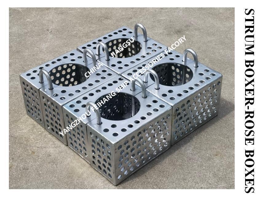 SUCTION-ROSE BOX STRAINERS Design standards：JIS F7206 5K-80A Carbon steel hot-dip galvanized