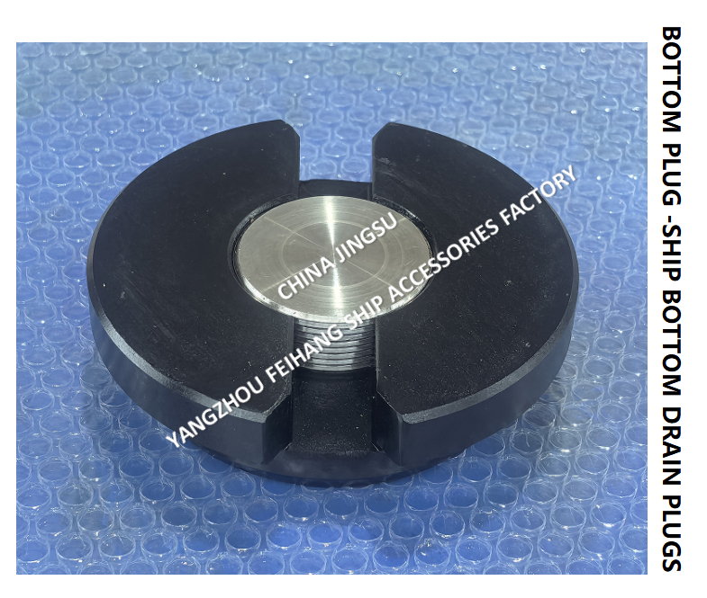 MARINE BOTTOM PLUG M52*2 A-TYPE FOR WATER TANK WITH ROLLED STL HOUSING,STAINLESS STEEL PLUG,NEOPRENE UBBER